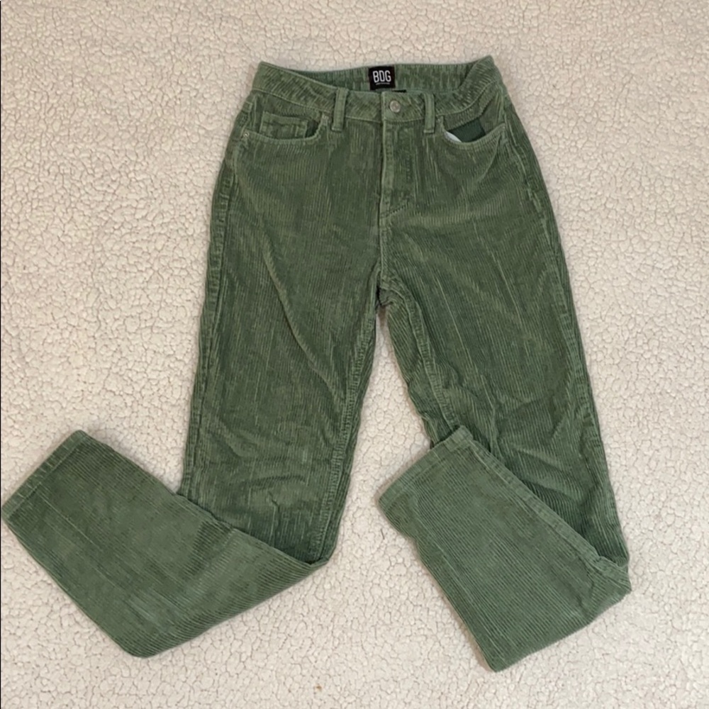 Vintage Army Green BDG Jeans